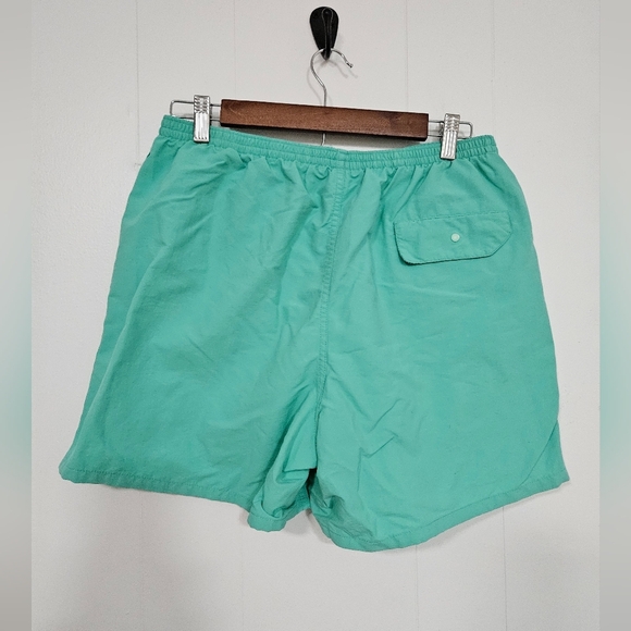 Patagonia Men’s Teal Baggies Shorts - Picture 4 of 5